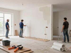 أعمال ترميم منزل بواسطة مقاول شاطر في الكويت