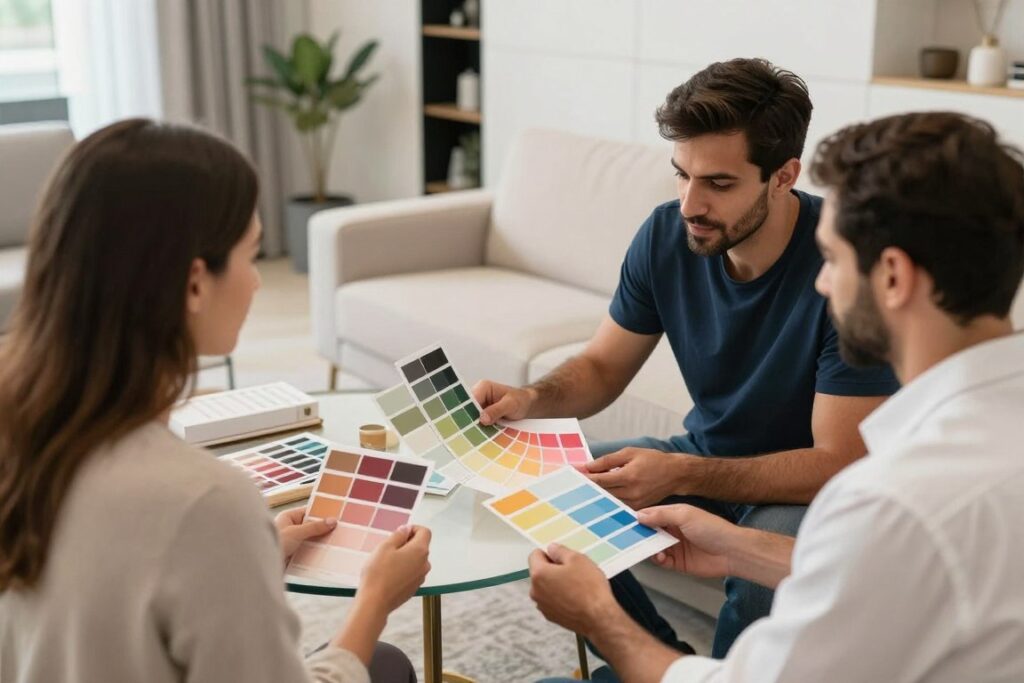 اختيار الألوان المناسبة مع صباغ الكويت