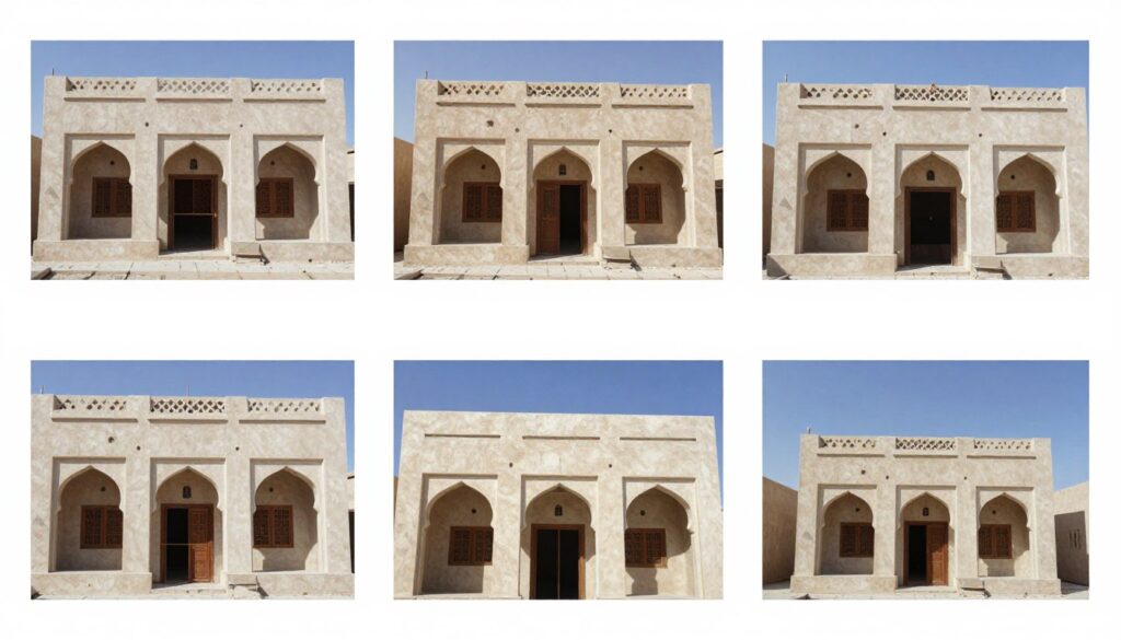 توثيق مراحل ترميم بيت بيتي بالصور