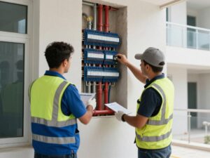 خدمات مقاولات متخصصة تشمل السباكة والكهرباء في الكويت