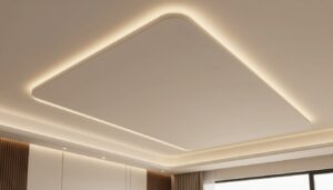 سقف جبس بورد مع إضاءة مخفية في منزل كويتي سقف جبس بورد مع إضاءة مخفية في منزل كويتي