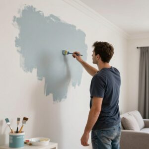 صباغ منازل يقوم بطلاء غرفة معيشة في الكويت صباغ منازل يقوم بطلاء غرفة معيشة في الكويت