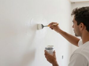 عامل يقوم بأعمال دهان في منزل بالجهراء عامل يقوم بأعمال دهان في منزل بالجهراء