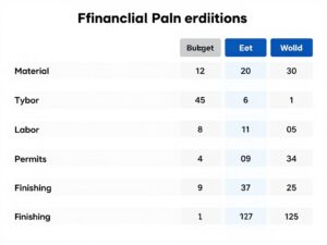 مخطط مالي لتكاليف إضافة غرفة بمختلف أنواعها