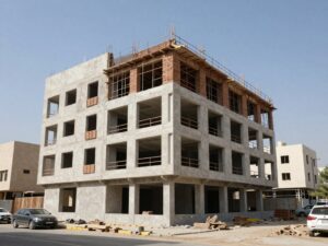 مشروع ترميم مبنى قديم من تنفيذ شركة مقاولات في الكويت