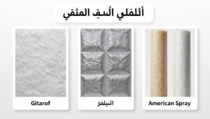 مقارنة بين أنواع مختلفة من مواد العزل بما فيها عازل جيتاروف مقارنة بين أنواع مختلفة من مواد العزل بما فيها عازل جيتاروف