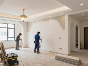 مقاول ترميم حولي يقوم بأعمال ترميم منزل