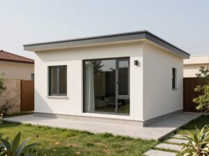 ملحق خارجي مستقل في حديقة منزل - بناء ملاحق