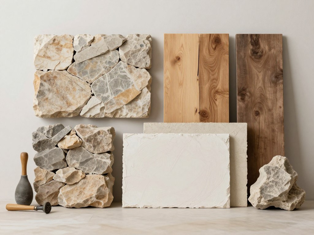 مواد تقليدية مستخدمة في ترميم بيت بيتي