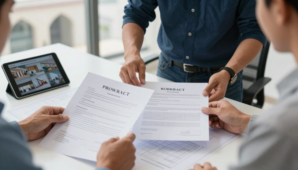 نصائح للتحقق من موثوقية المقاول قبل التعاقد مع رقم مقاول