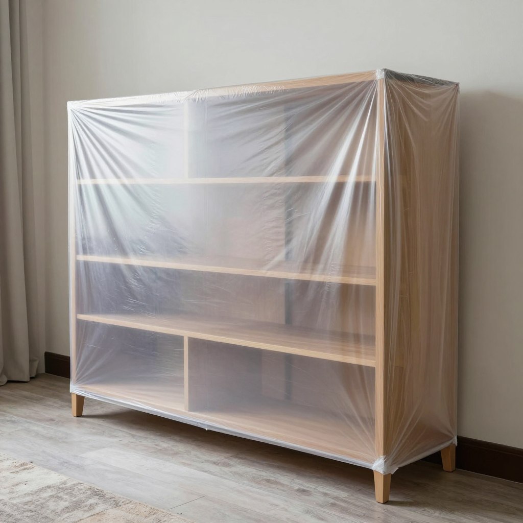 أثاث محمي بأغطية