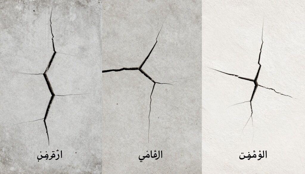 أنواع تشققات الجدران المختلفة وأسبابها