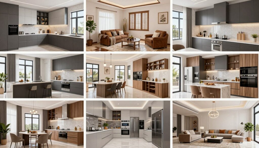 أنواع مختلفة من مطابخ الكويت