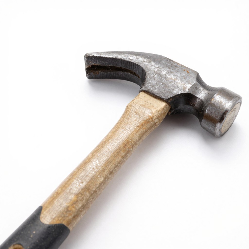 إزميل ومطرقة لإزالة البلاط