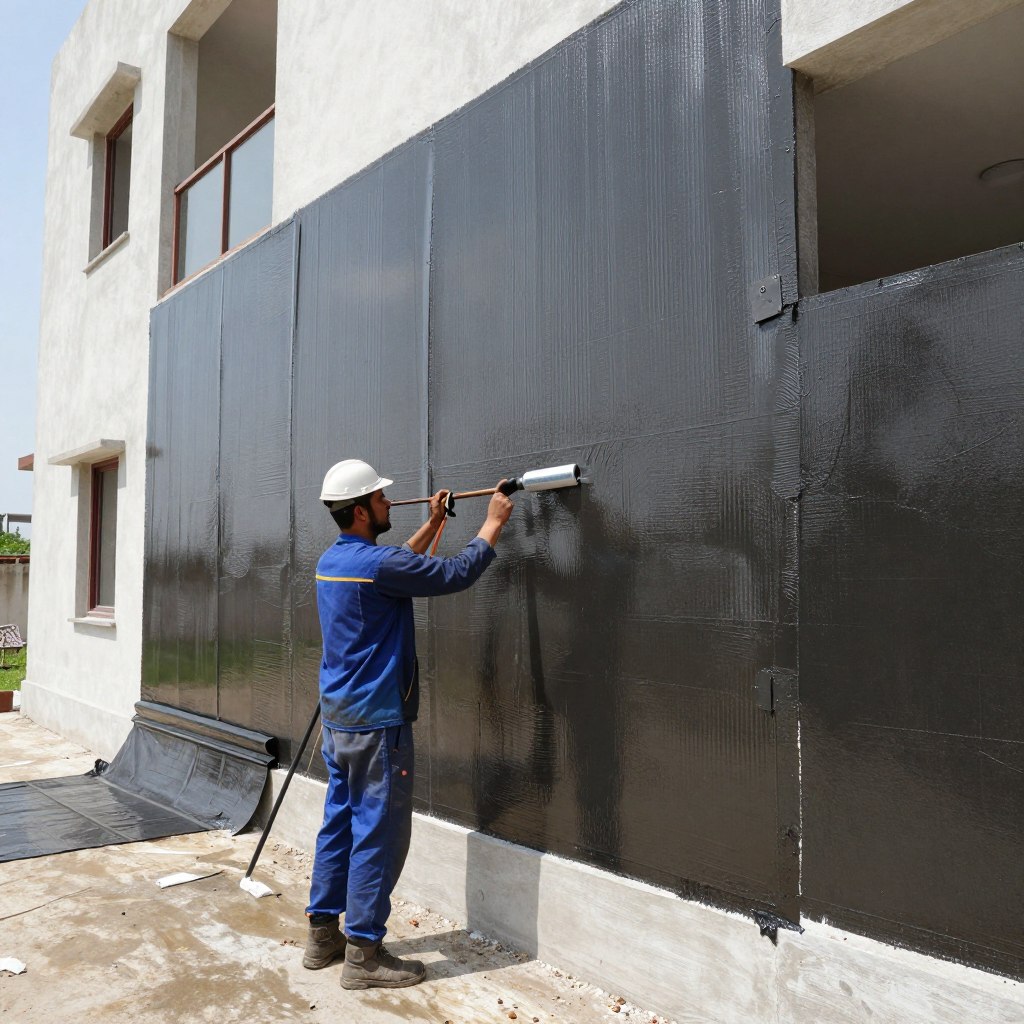 العزل المائي لحماية الجدران