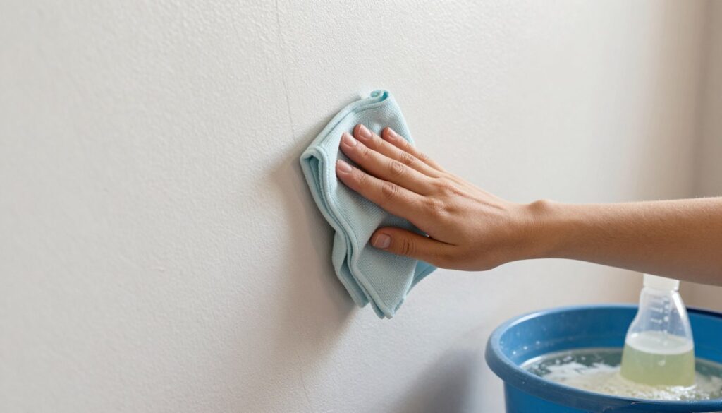العناية بالجدران المدهونة في منزل كويتي