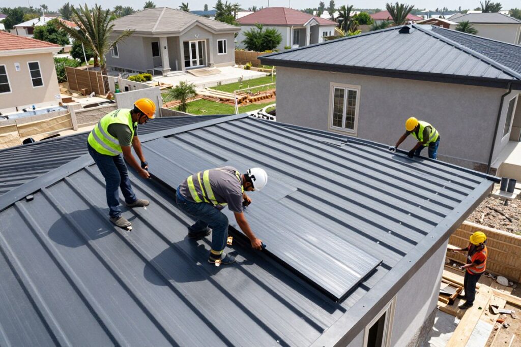 بناء سقف كيربي للمنازل السكنية في الكويت