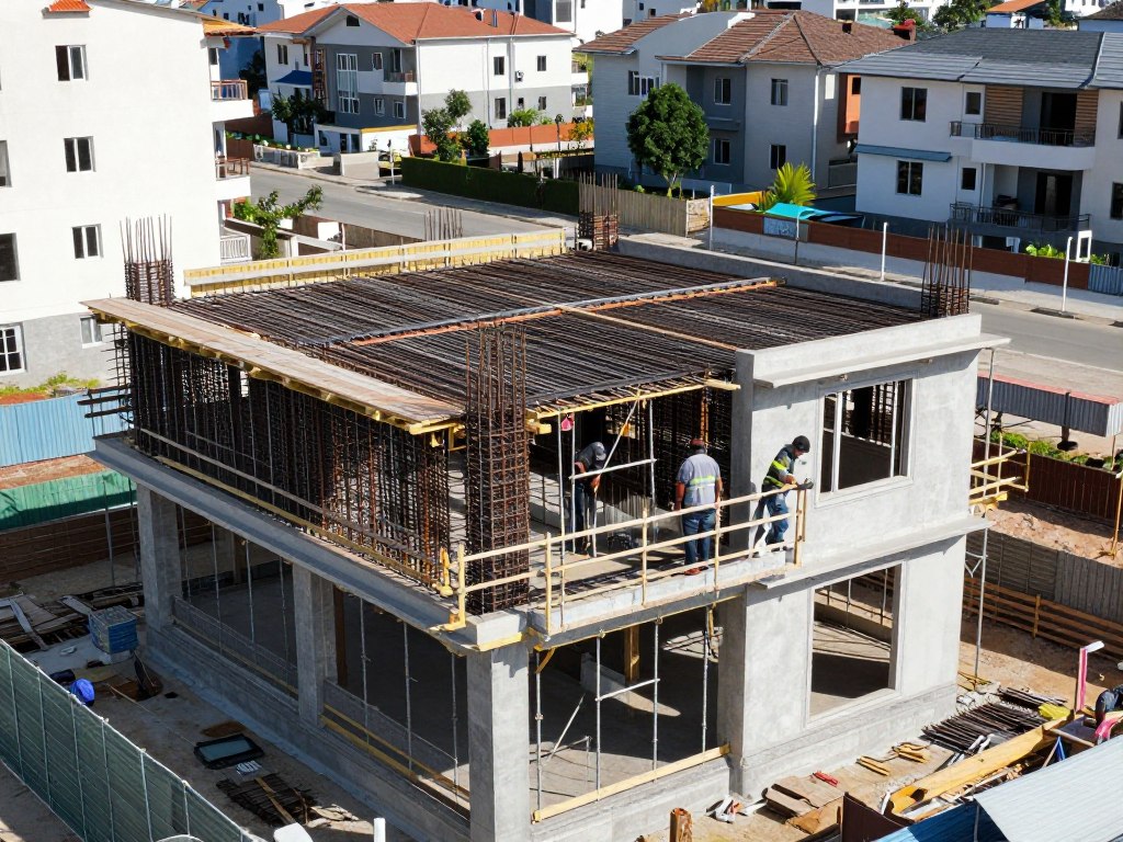 بناء طابق إضافي فوق منزل قائم