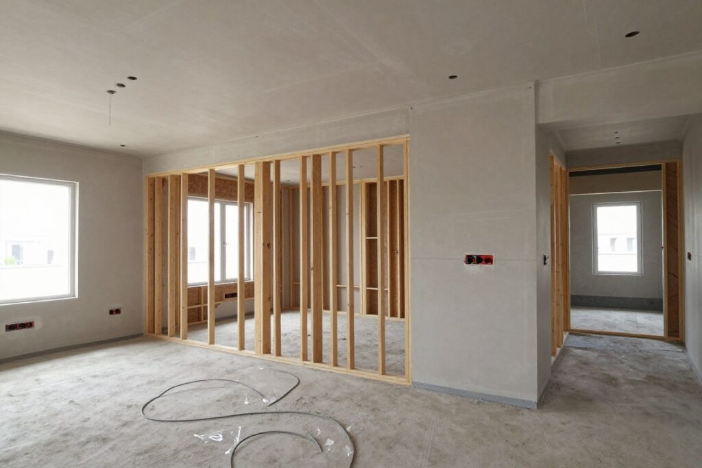 بناء غرفة إضافية داخل المنزل