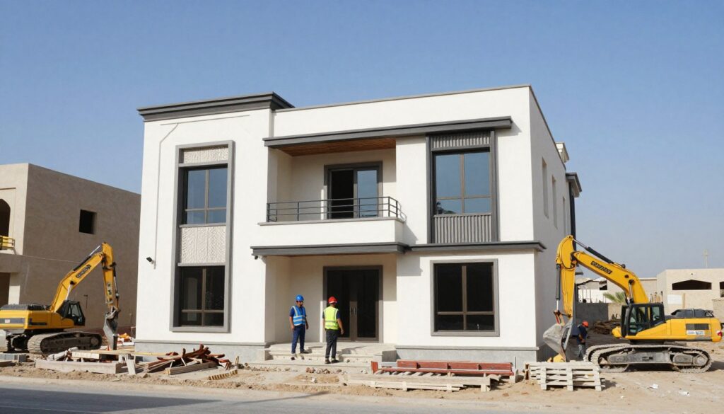 بناء منازل حديثة في الكويت
