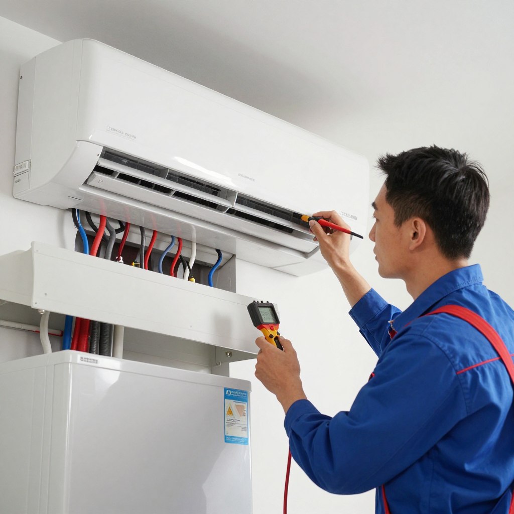 تركيب الأجهزة الكهربائية المنزلية