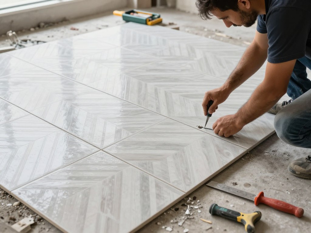 تركيب سيراميك في منزل بالكويت