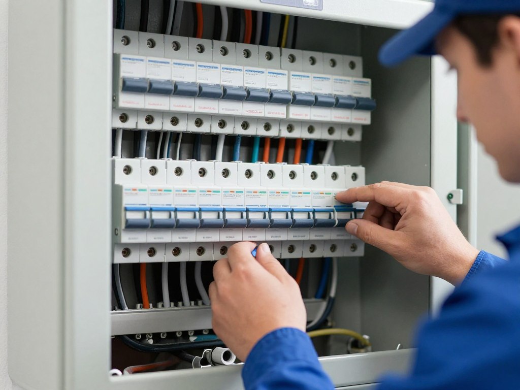 تركيب صيانة اللوحات الكهربائية في المنازل
