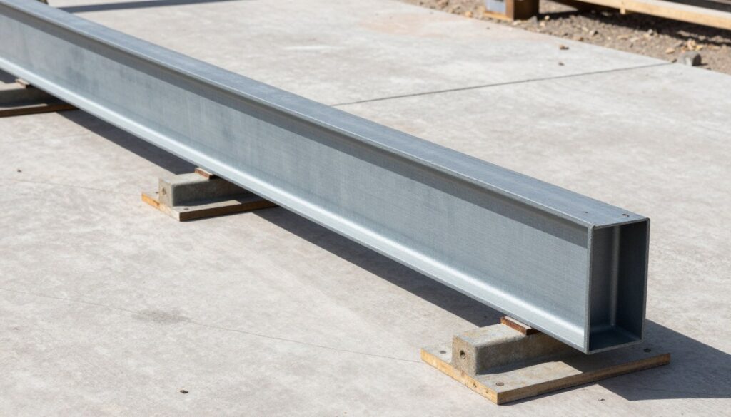 تركيب كمرة فولاذية