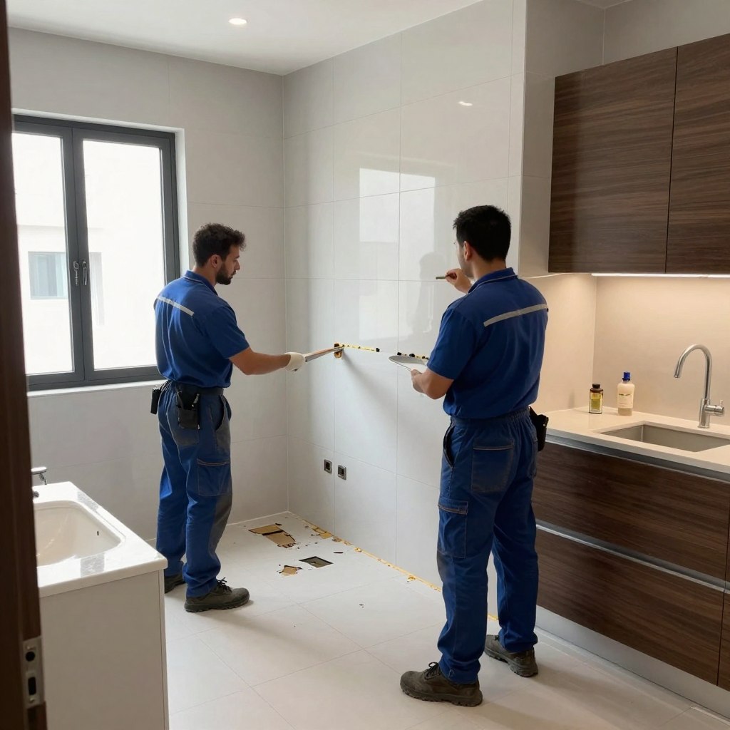 ترميم الحمامات والمطابخ في الكويت