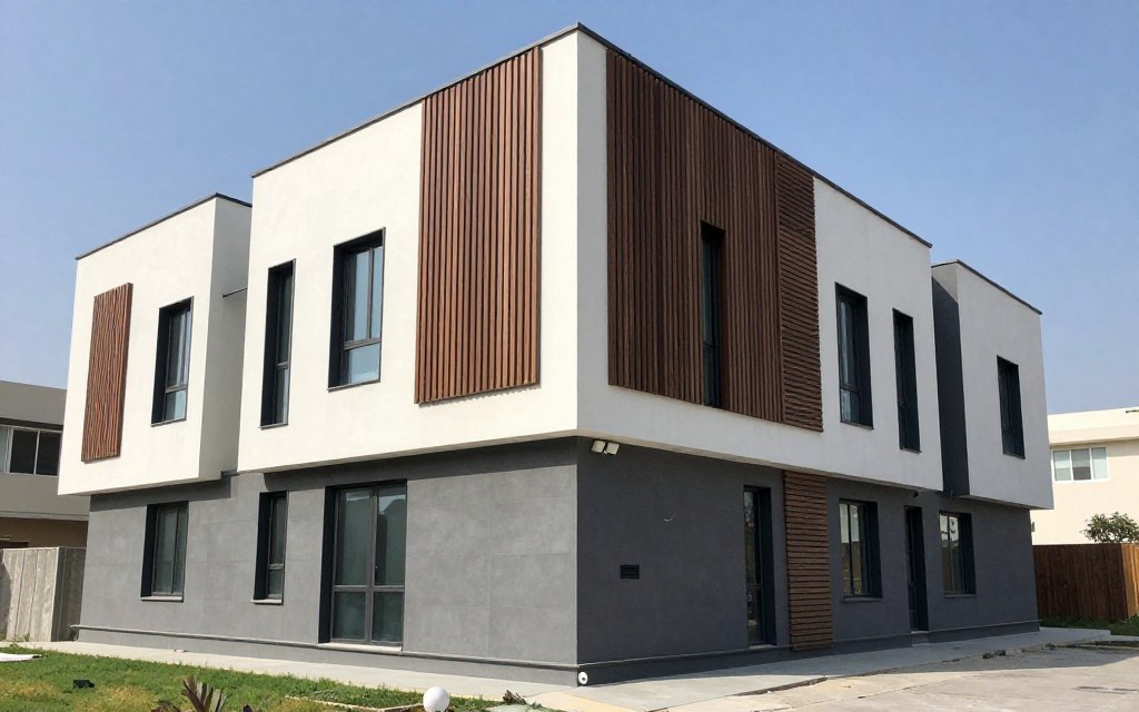 تشطيب واجهات خارجية حديثة في الكويت