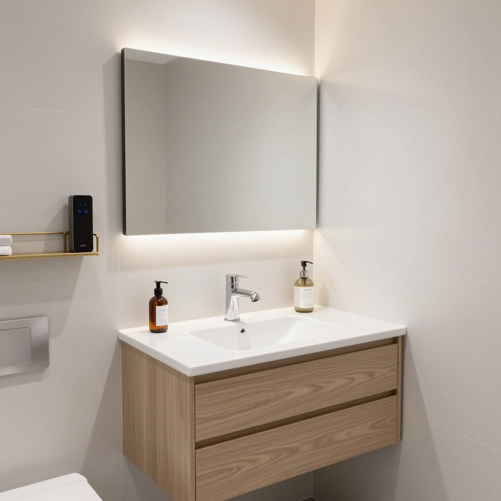 تصميم حمام عملي ووظيفي