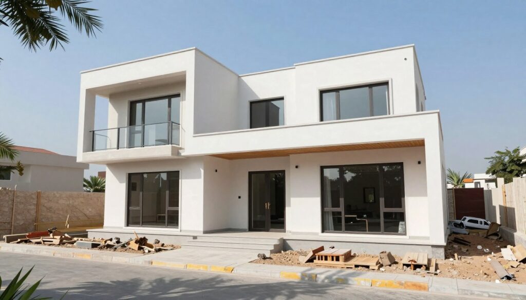 توسيع مساحة فيلا في الكويت