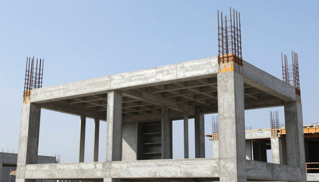 جدار حامل في مبنى سكني