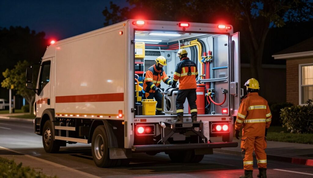 خدمات طوارئ السباكة والكهرباء على مدار الساعة