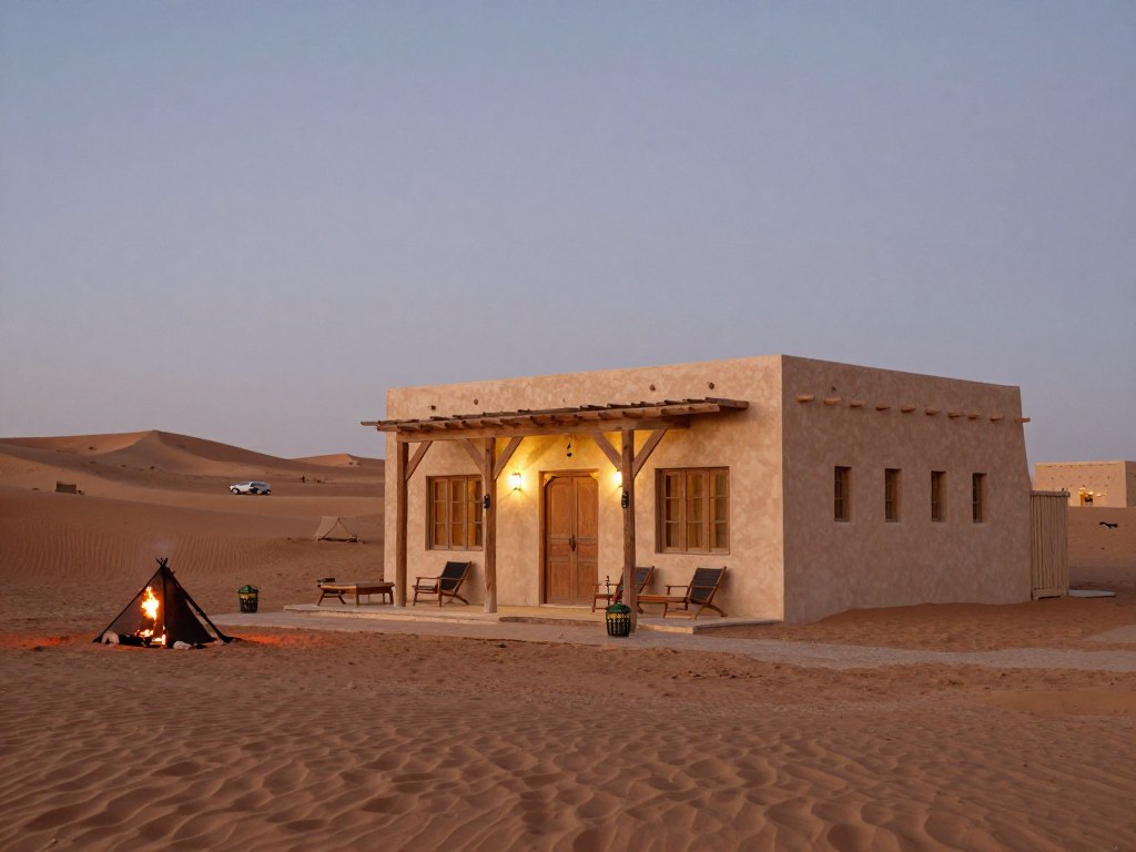 شاليه صحراوي تقليدي