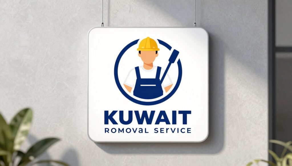 شعار شركة إزالة الجدران في الكويت