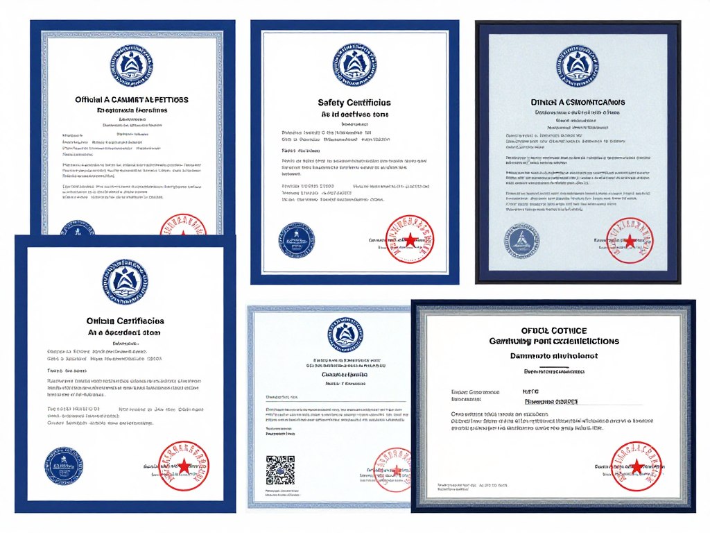 شهادات سلامة معتمدة