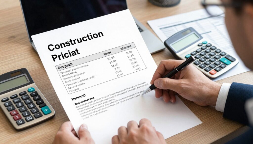 عرض أسعار خدمات المقاولات في الكويت