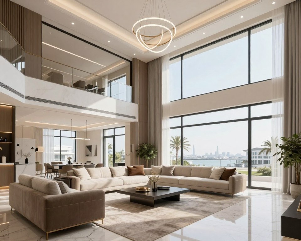 عقار حديث في الكويت بمساحات مفتوحة