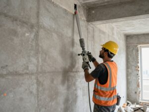 عملية تكسير جدران خرسانية بمعدات متخصصة في الكويت عملية تكسير جدران خرسانية بمعدات متخصصة في الكويت