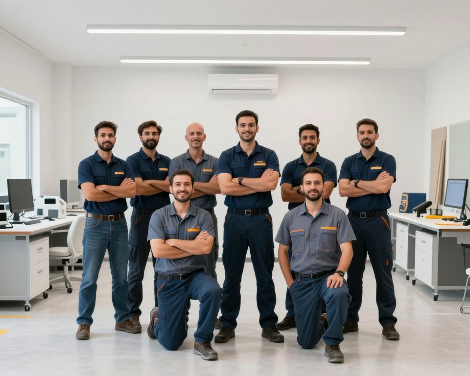 فريق عمل محترف في تكسير المطابخ