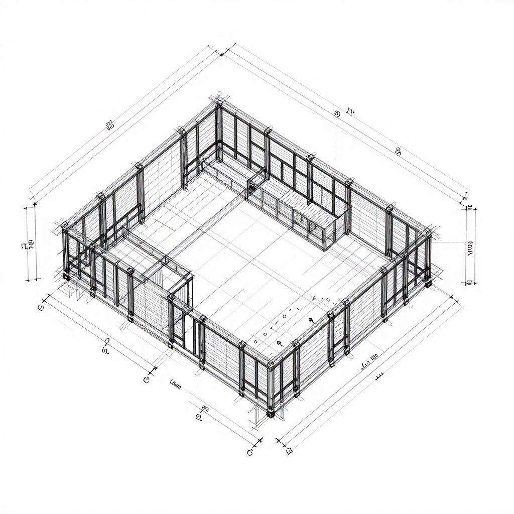 مخطط معماري لطابق إضافي