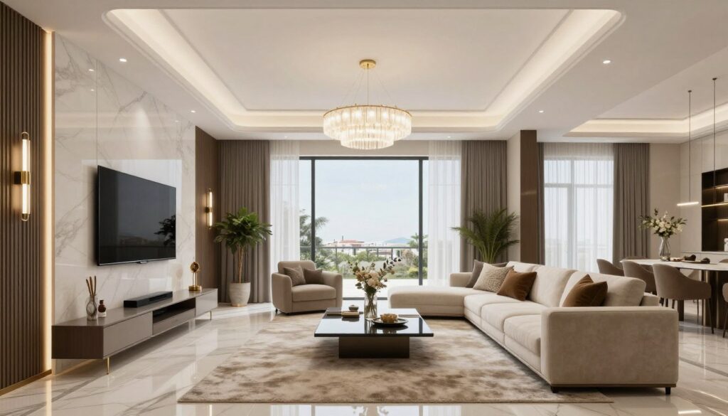 مشروع تشطيبات مكتمل في الكويت