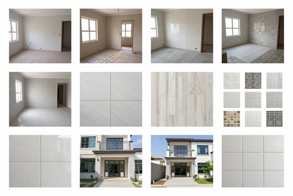 نماذج من مشاريع تركيب بلاط ناجحة في الكويت