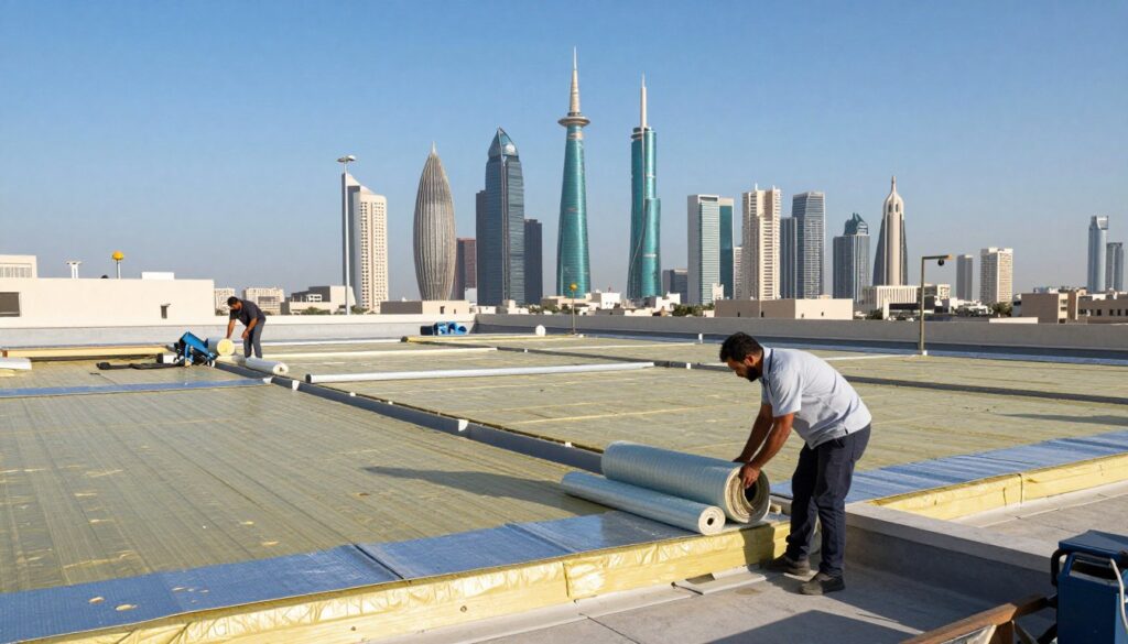 عازل اسطح الكويت