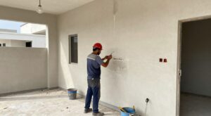 أعمال ترميم منزل قديم في المهبولة