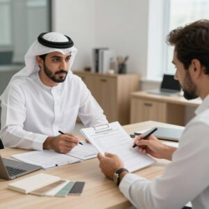 أفضل مقاول بناء أبو الحصانية يناقش عرض سعر