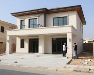 بناء ملحق وديوانية في منزل بالمهبولة