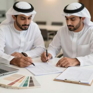 تحديد تكلفة مشروع بناء في أم الهيمان