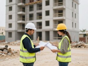 تنفيذ مبنى سكني في الفنطاس بالكويت